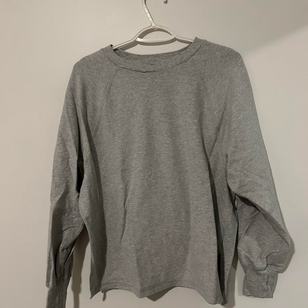 Aerie Gray Long Sleeve Tee